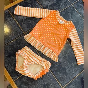 Ruffle Butts 12-18 month girls swimsuit.